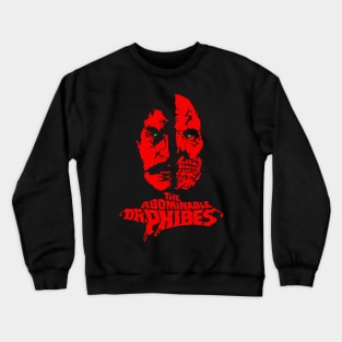 Vincent Price Dr Phibes Inspired Design Crewneck Sweatshirt